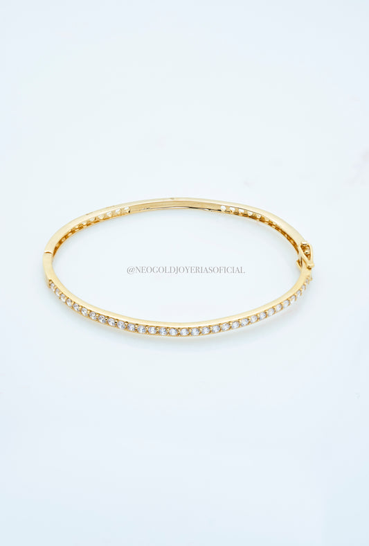 ARO ENGASTADO CIRCON OA 18K REF 014985