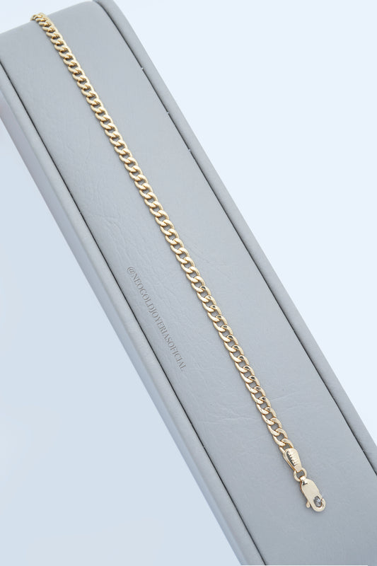 PULSERA CUBANA OA 18K